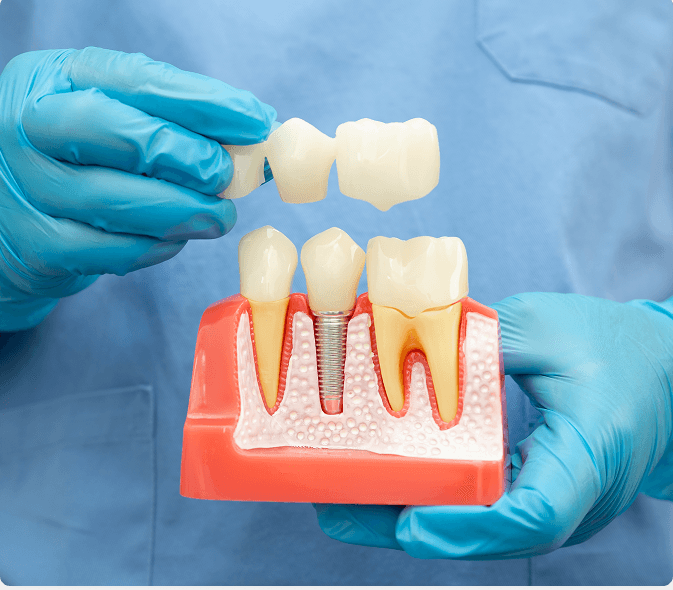 Dentist discussing exam results with a patient